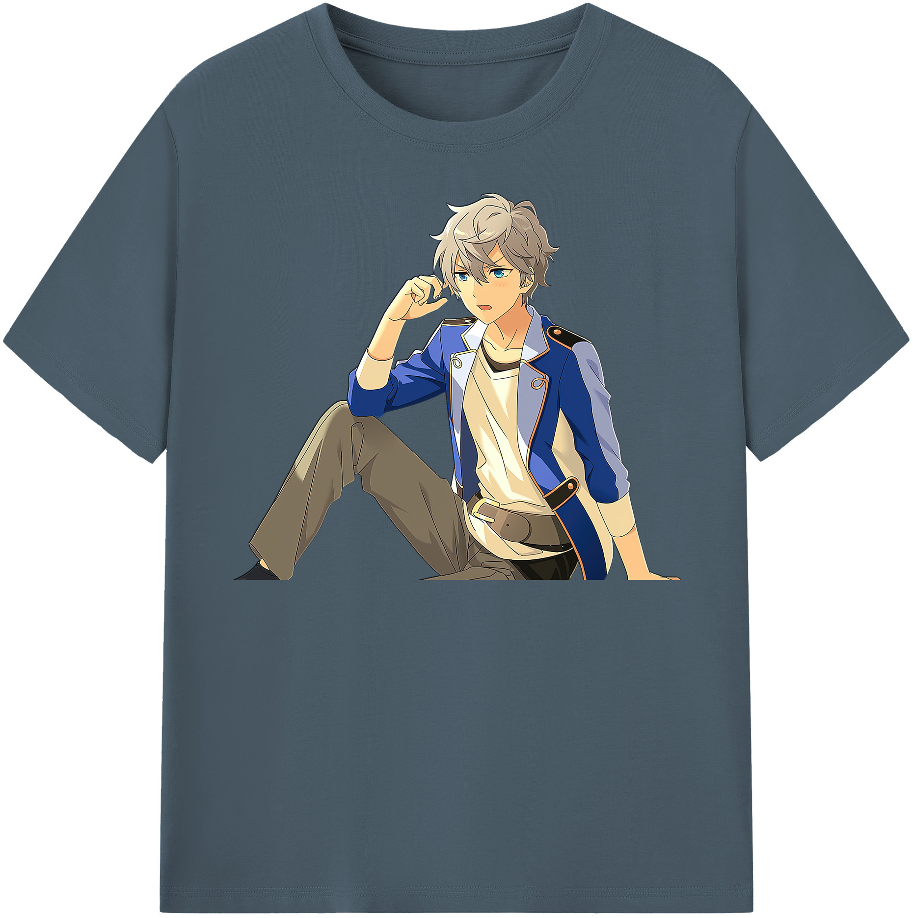 （画像用） あんさんぶるスターズ! Ensemble Stars 綿100％半袖Tシャツ（フロントプリント）